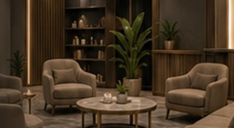 Premier clinic lounge environment