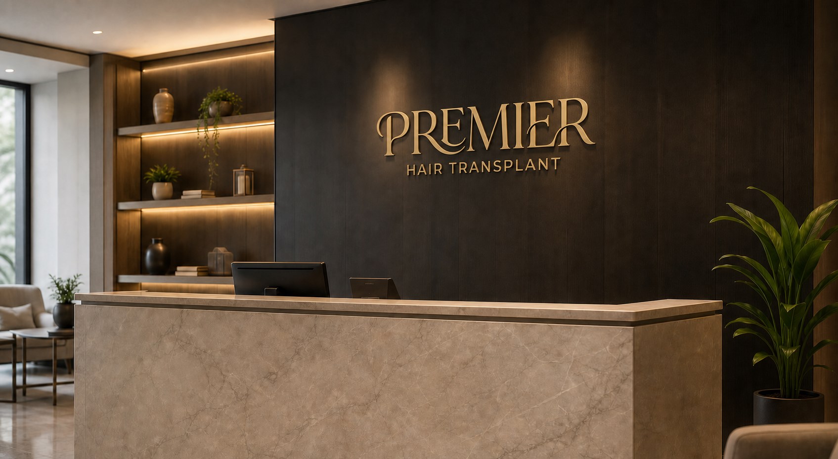 Premium clinic reception